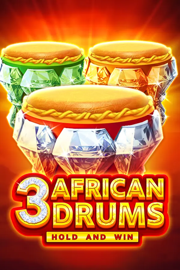 3 African Drums: Hold and Win